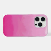 Träumerisches Rosa iPhone Hülle (Rückseite (Horizontal))