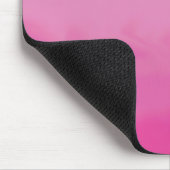 Träumerisches Rosa Mousepad (Ecke)