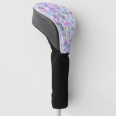 Träumerisches Sternenexplosions-Wellenmuster Golf Headcover (angewinkelt)