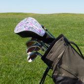 Träumerisches Sternenexplosions-Wellenmuster Golf Headcover (In SItu)