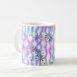Träumerisches Sternenexplosions-Wellenmuster Kaffeetasse