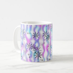 Träumerisches Sternenexplosions-Wellenmuster Kaffeetasse