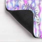 Träumerisches Sternenexplosions-Wellenmuster Mousepad (Ecke)