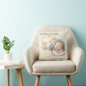 Träumerisches Teddybär-Himmelsdesign Kissen (Stuhl )