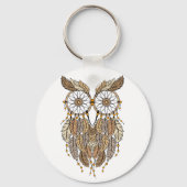 Träumerowulle, Traumfänger Schlüsselanhänger (Vorderseite)