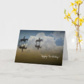 Traumfahrt, Geburtstag Karte (Gelbe Blume)