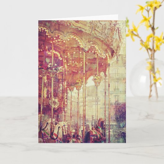 Traumfahrt Karte (Gelbe Blume)