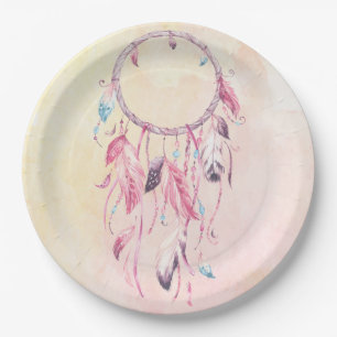 Traumfänger Boho Pappteller
