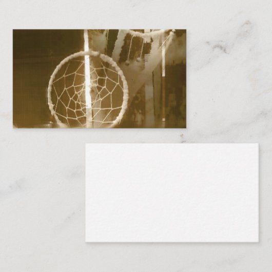 Traumfänger, Dreamcatcher Visitenkarten Visitenkarte (Vorne/Hinten)