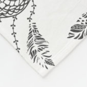 Traumfänger-Entwurf Fleecedecke (Ecke)