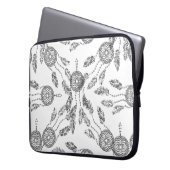 Traumfänger-Entwurf Laptopschutzhülle (Vorderseite Links)