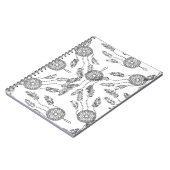 Traumfänger-Entwurf Notizblock (Linke Seite)