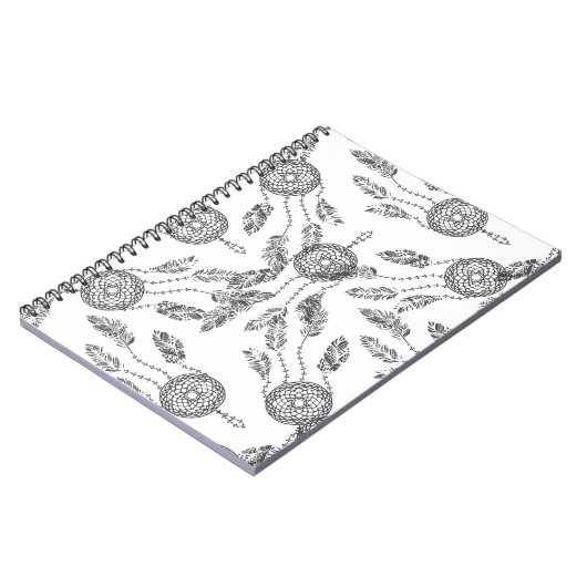 Traumfänger-Entwurf Notizblock (Linke Seite)