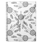 Traumfänger-Entwurf Notizblock (Vorderseite)