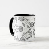 Traumfänger-Entwurf Tasse (Vorderseite Links)