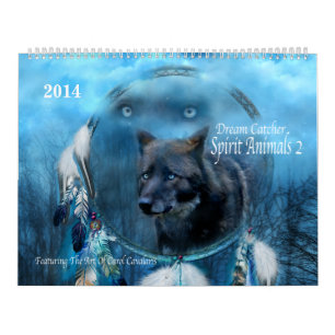Traumfänger-Geist-Tier-Kunst-Kalender 2014 Kalender