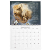 Traumfänger-Geist-Tier-Kunst-Kalender Kalender (Feb 2027)