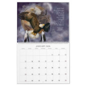 Traumfänger-Geist-Tier-Kunst-Kalender Kalender (Jan 2026)