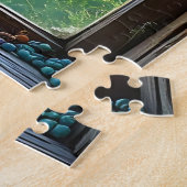 Traumfänger im Fenster | Boho-Kunst Puzzle (Seite)