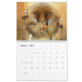 Traumfänger - Kunst-Kalender 2012 der Geist-Tier-2 Kalender (Feb 2027)