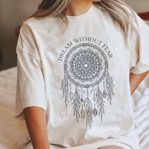 Traumfänger-Mandala Inspirierendes Zitat Tri-Blend Shirt