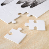 Traumfänger mit Wolfhintergrund Puzzle (Seite)