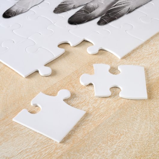 Traumfänger mit Wolfhintergrund Puzzle (Seite)