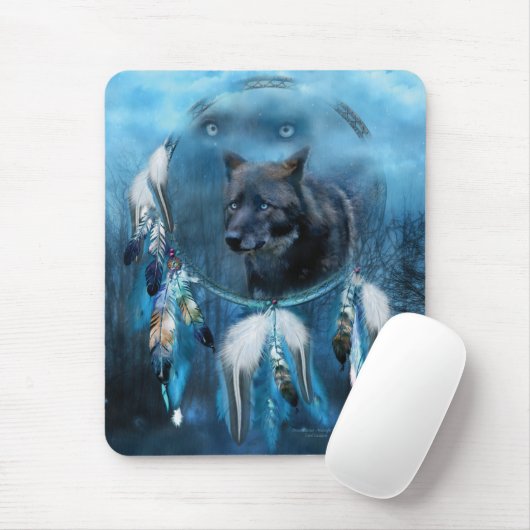 Traumfänger - Mitternachtsgeist Mousepad (Mit Mouse)