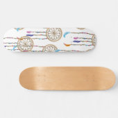 Traumfänger Muster Skateboard (Horizontal)