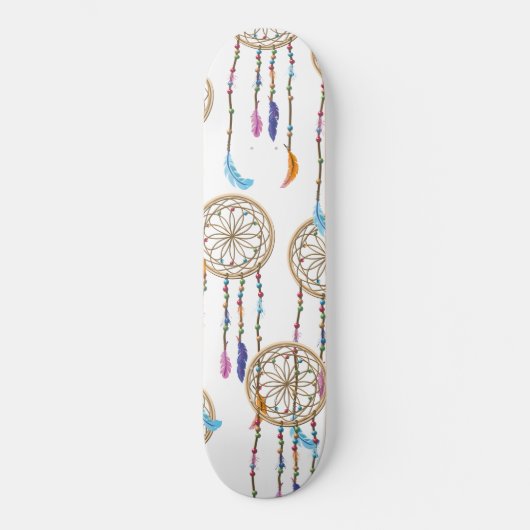 Traumfänger Muster Skateboard (Vorderseite)