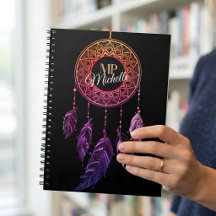 Traumfänger Personalisiertes Boho-Mandala-Namensge