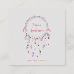 Traumfänger Quadratische Visitenkarte