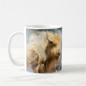 Traumfänger-Reihe - Geist des weißen Büffels Kaffeetasse (Links)