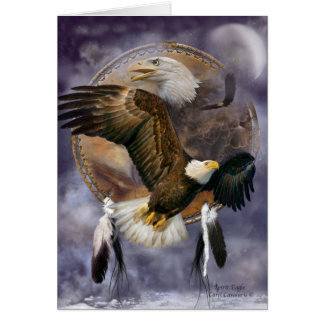 Traumfänger-Reihe - Geist Eagle ArtCard