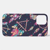 Traumfänger: Vintages, nahtloses Muster. Case-Mate iPhone Hülle (Rückseite (Horizontal))