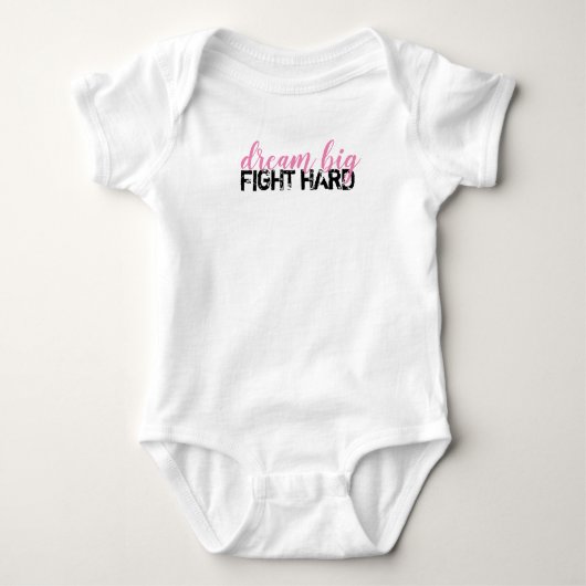 Traumfecht Baby Strampler (Vorderseite)