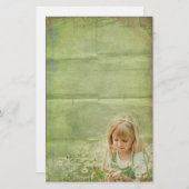 Traumfeld Briefpapier (Vorne/Hinten)