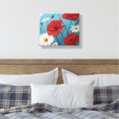 Traumfeld Leinwanddruck (Insitu (Schlafzimmer))