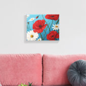 Traumfeld Leinwanddruck (Insitu (Wohnzimmer))