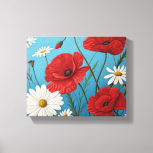 Traumfeld Leinwanddruck