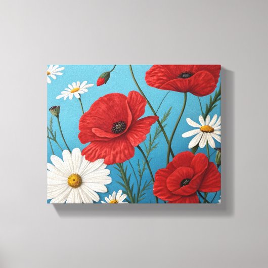 Traumfeld Leinwanddruck (Vorderseite)