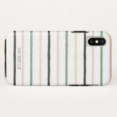 Traumfelder | Monogram iPhone case (Rückseite (Horizontal))