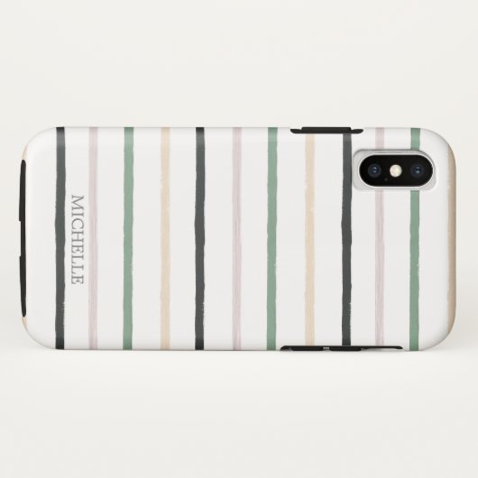 Traumfelder | Monogram iPhone case (Rückseite (Horizontal))
