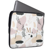Traumfelder | Monogram Laptop Sleeve (Vorne Rechts)