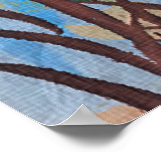 Traumfelder Poster (Ecke)