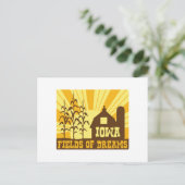 Traumfelder Postkarte (Stehend Vorderseite)