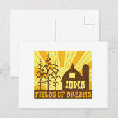 Traumfelder Postkarte (Vorne/Hinten)