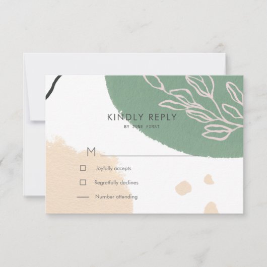 Traumfelder | RSVP Card (Vorderseite)