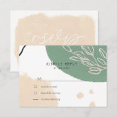 Traumfelder | RSVP Card Karte (Vorne/Hinten)