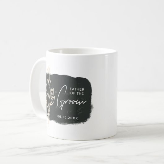 Traumfelder | Vater der Groom-Tasse Kaffeetasse (Vorderseite Links)